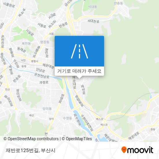 재반로125번길 지도