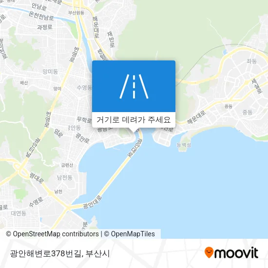 광안해변로378번길 지도