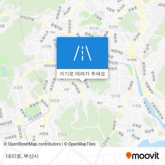대리로 지도