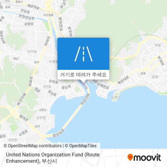 United Nations Organization Fund (Route Enhancement) 지도