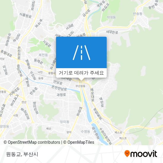 원동교 지도
