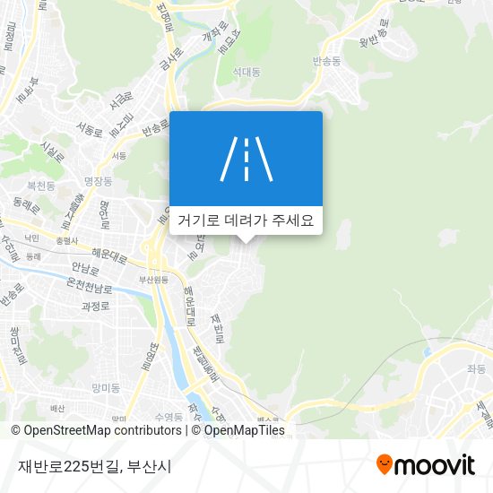 재반로225번길 지도