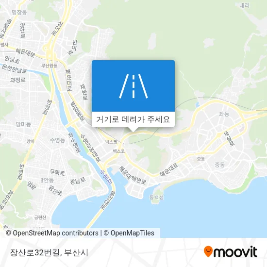 장산로32번길 지도
