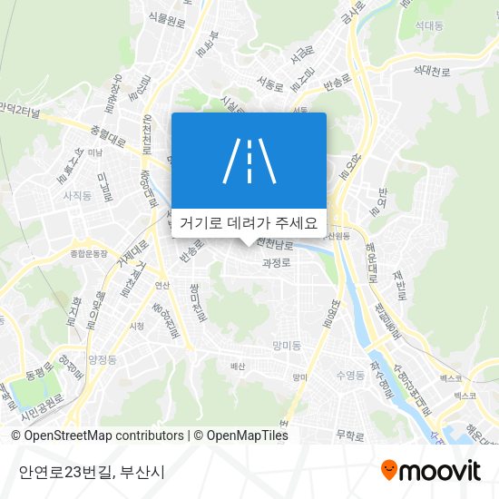 안연로23번길 지도