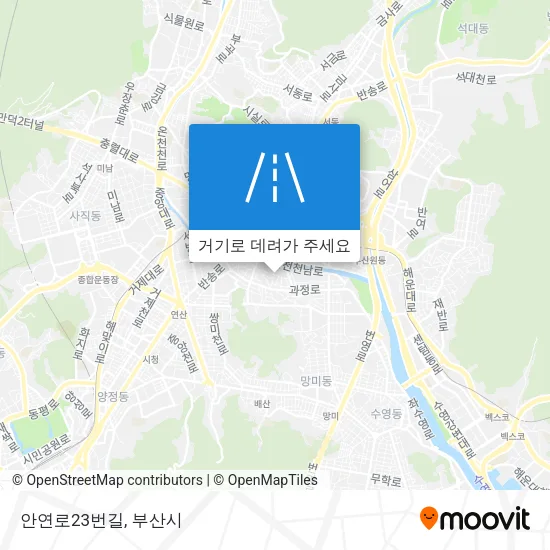 안연로23번길 지도