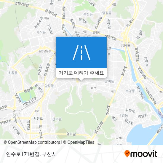 연수로171번길 지도