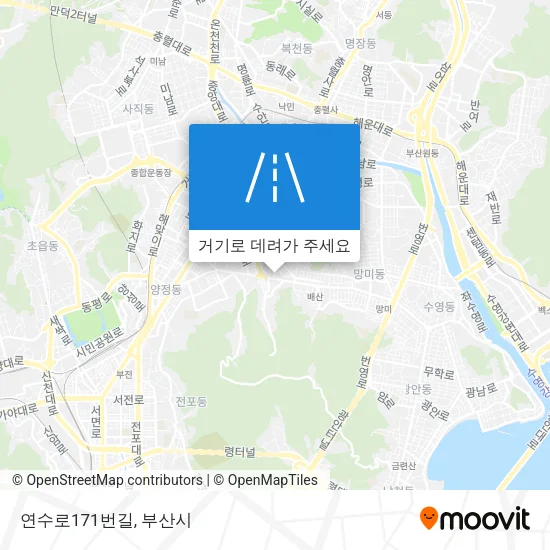 연수로171번길 지도