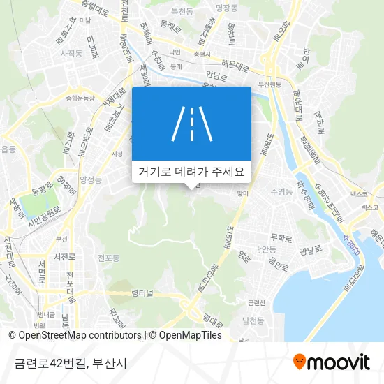 금련로42번길 지도