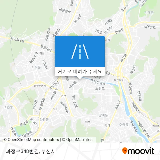 과정로348번길 지도