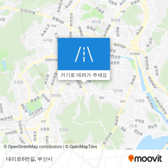 대리로6번길 지도