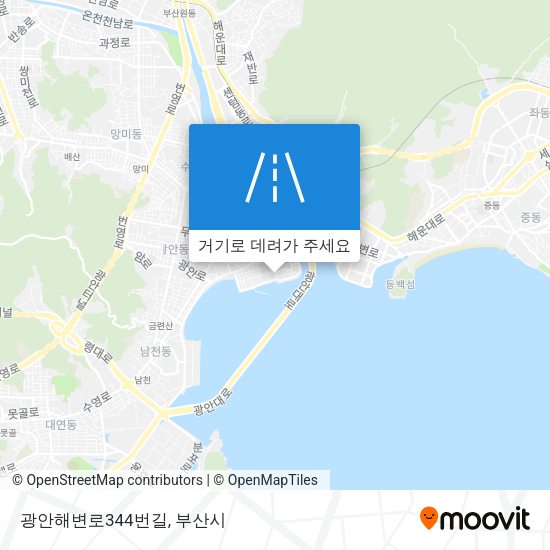 광안해변로344번길 지도
