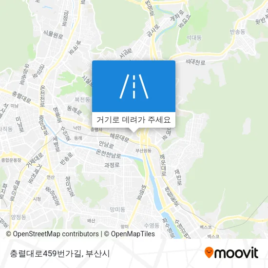충렬대로459번가길 지도