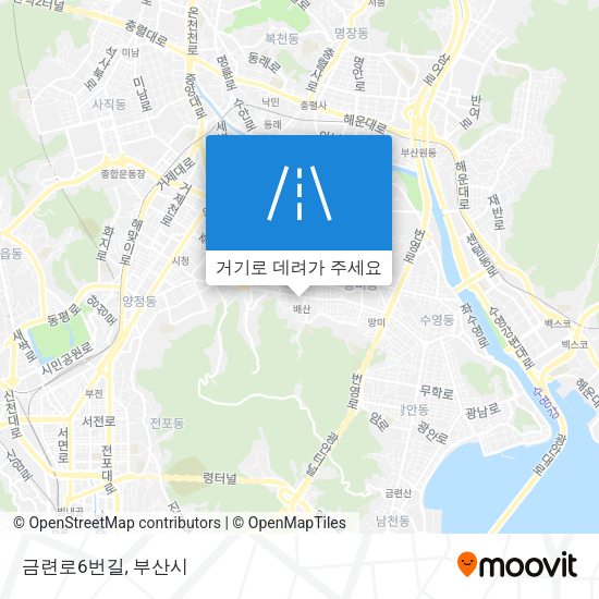 금련로6번길 지도