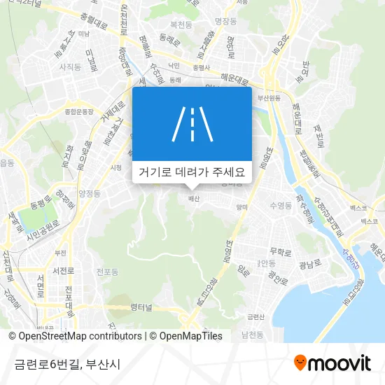 금련로6번길 지도