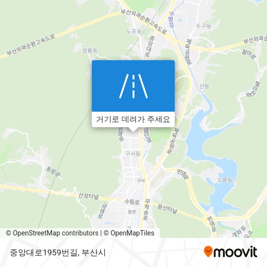 중앙대로1959번길 지도