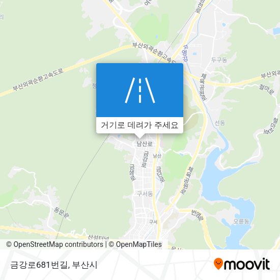 금강로681번길 지도