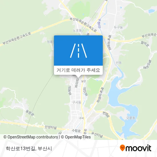 학산로13번길 지도