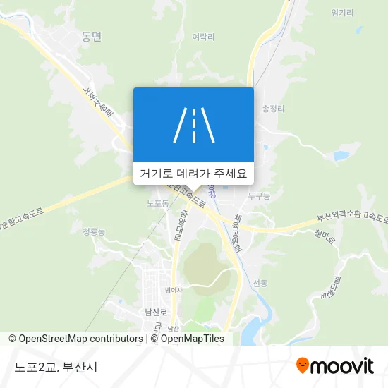 노포2교 지도