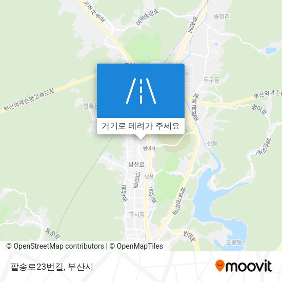 팔송로23번길 지도