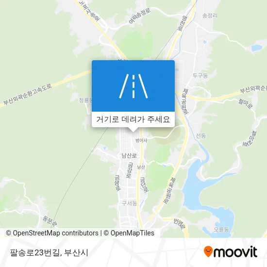 팔송로23번길 지도