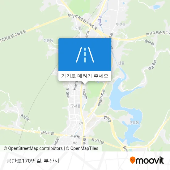금단로170번길 지도