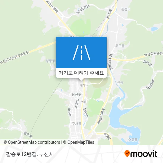 팔송로12번길 지도