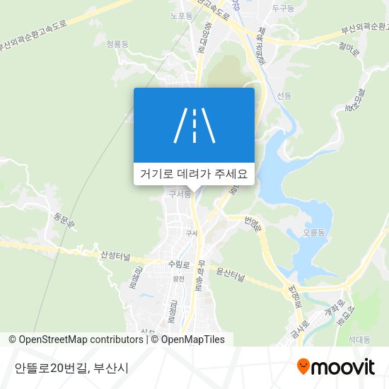 안뜰로20번길 지도