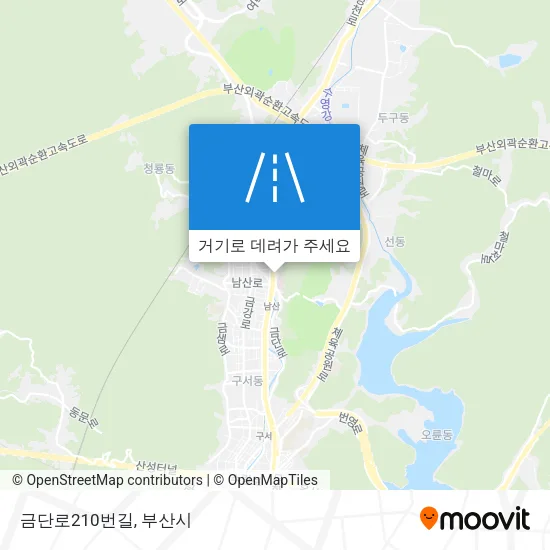 금단로210번길 지도