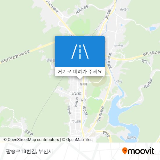 팔송로18번길 지도