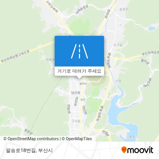 팔송로18번길 지도