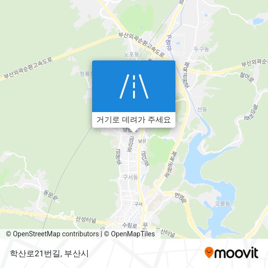 학산로21번길 지도