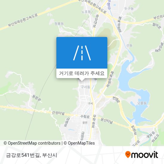 금강로541번길 지도