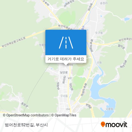 범어천로52번길 지도
