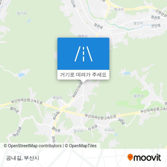 곰내길 지도