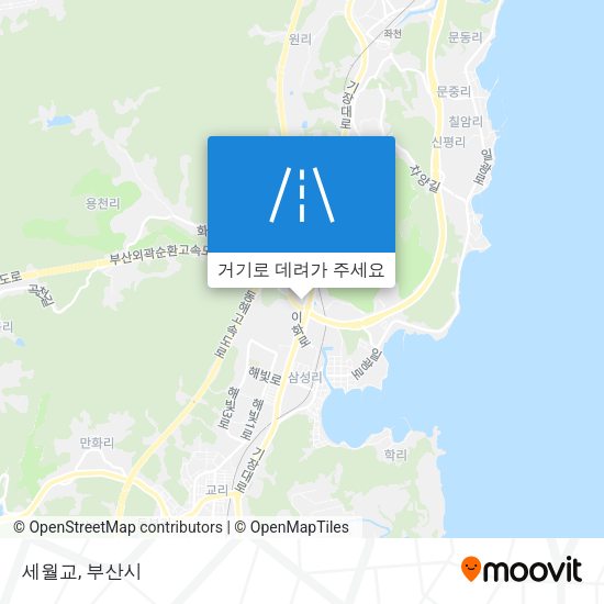 세월교 지도