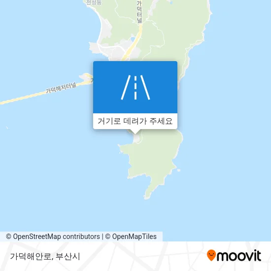 가덕해안로 지도