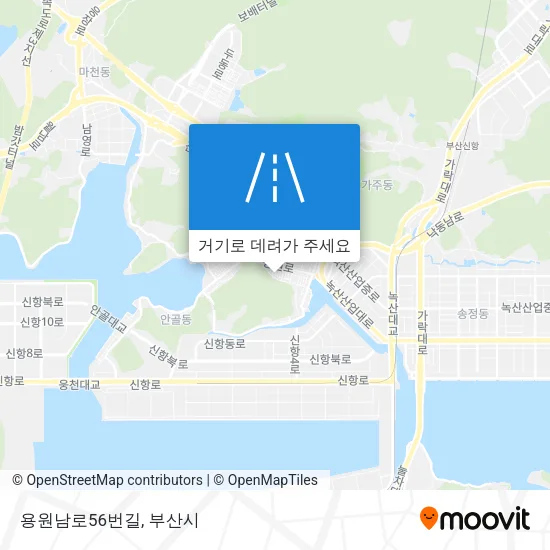 용원남로56번길 지도