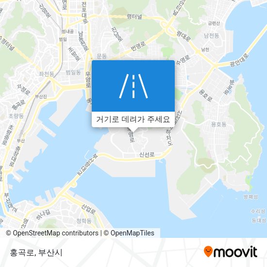 홍곡로 지도