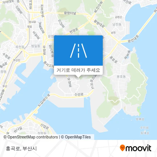 홍곡로 지도