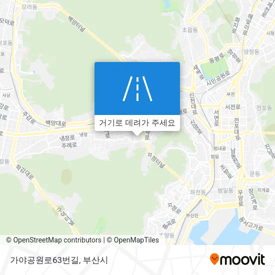가야공원로63번길 지도