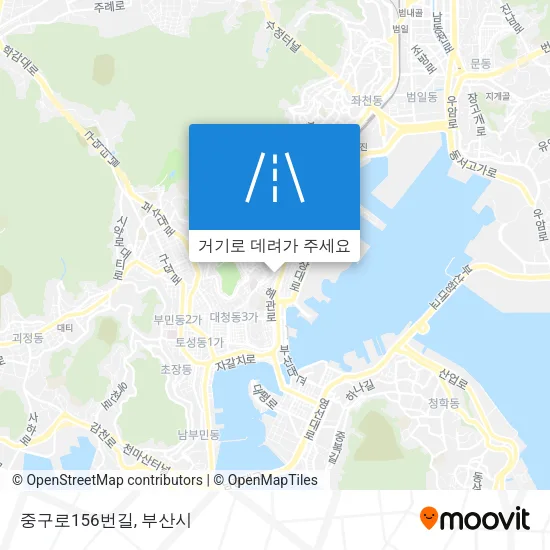 중구로156번길 지도