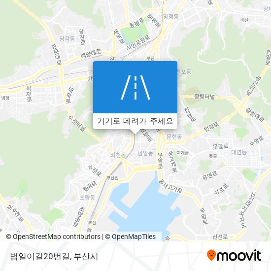 범일이길20번길 지도