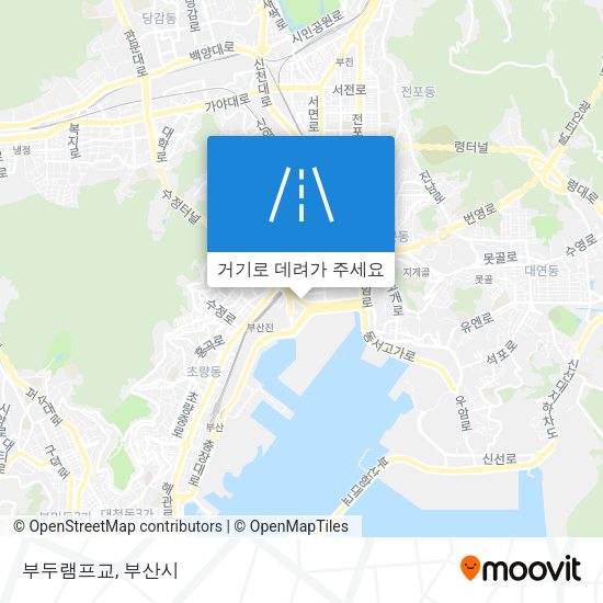 부두램프교 지도