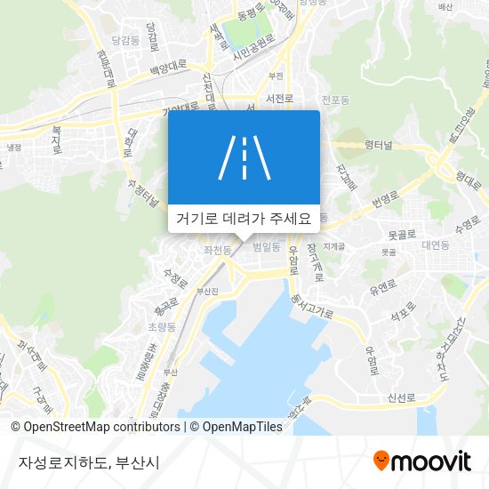 자성로지하도 지도