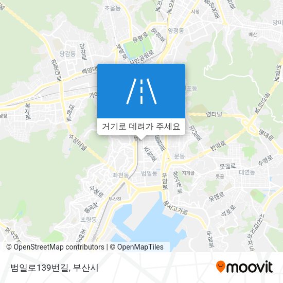 범일로139번길 지도