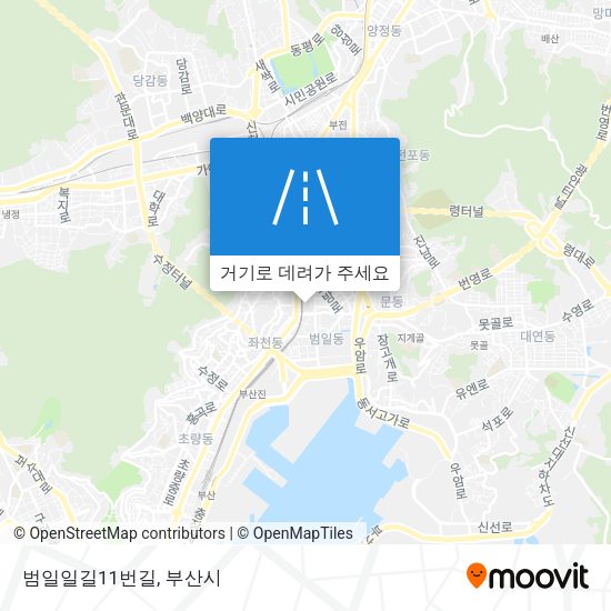 범일일길11번길 지도