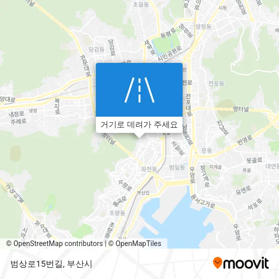 범상로15번길 지도