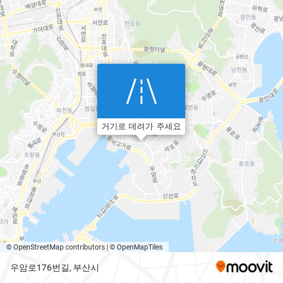 우암로176번길 지도