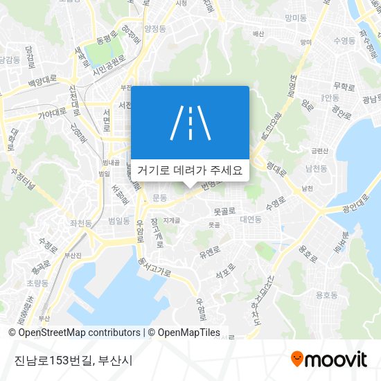 진남로153번길 지도