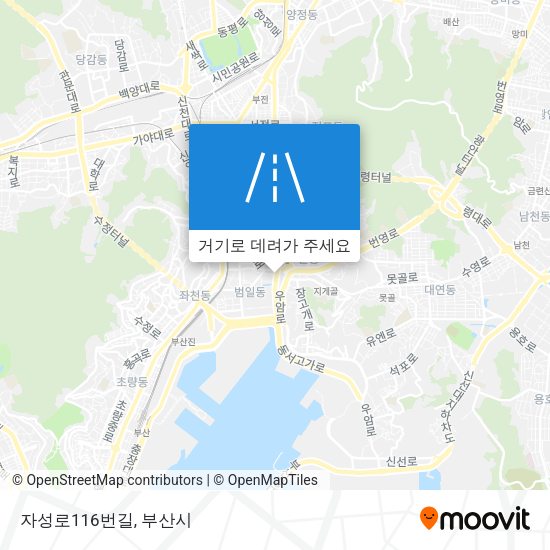 자성로116번길 지도